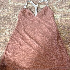Victoria secert one piece lingerie size XS like new cheetah print